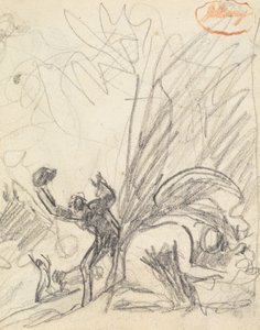 Figur Sammensætningsundersøgelse 29 af George Romney